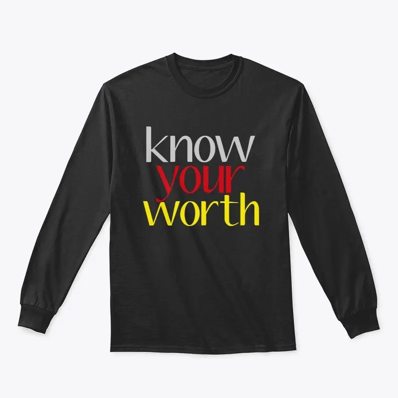 Know your worth